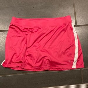 Danskin Now Pink Skort with White Accent